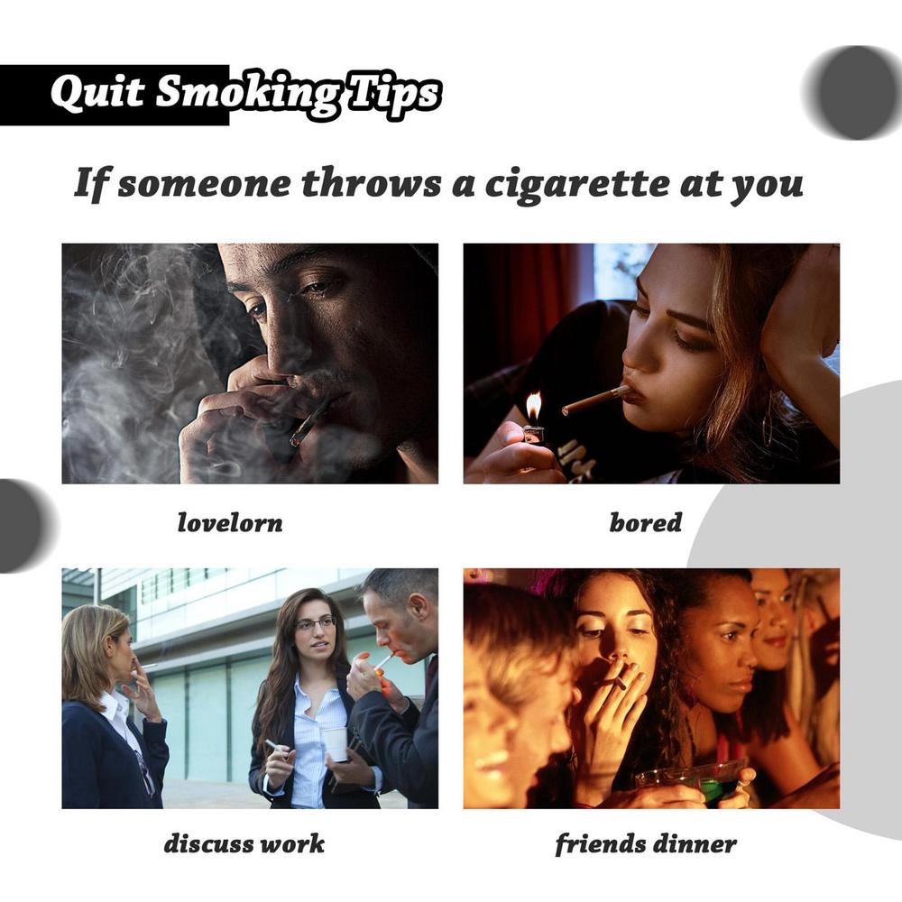 Anti smoking patch
