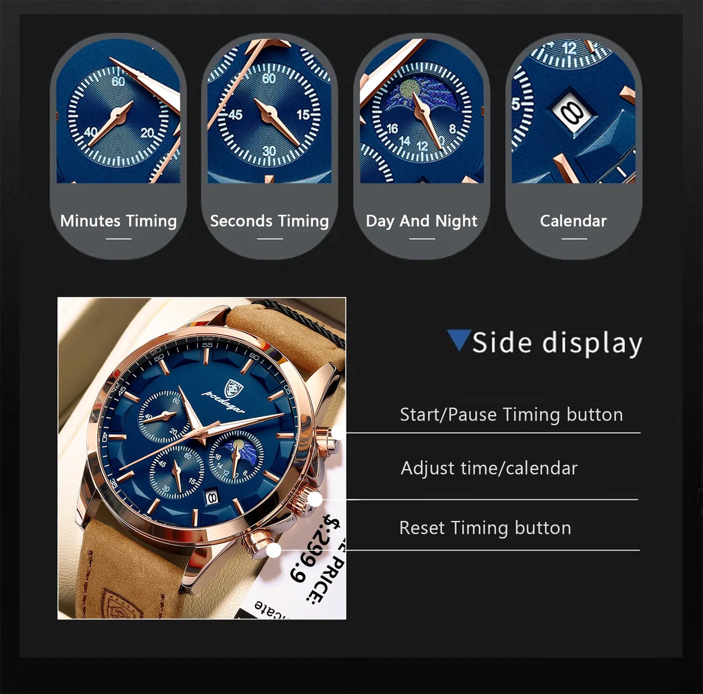 Poedagar Charming Watch