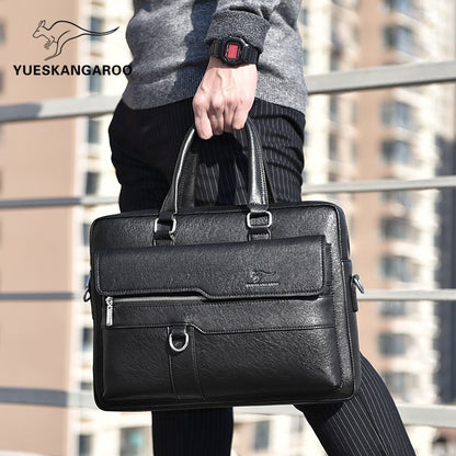 Faux Leather Office Bag