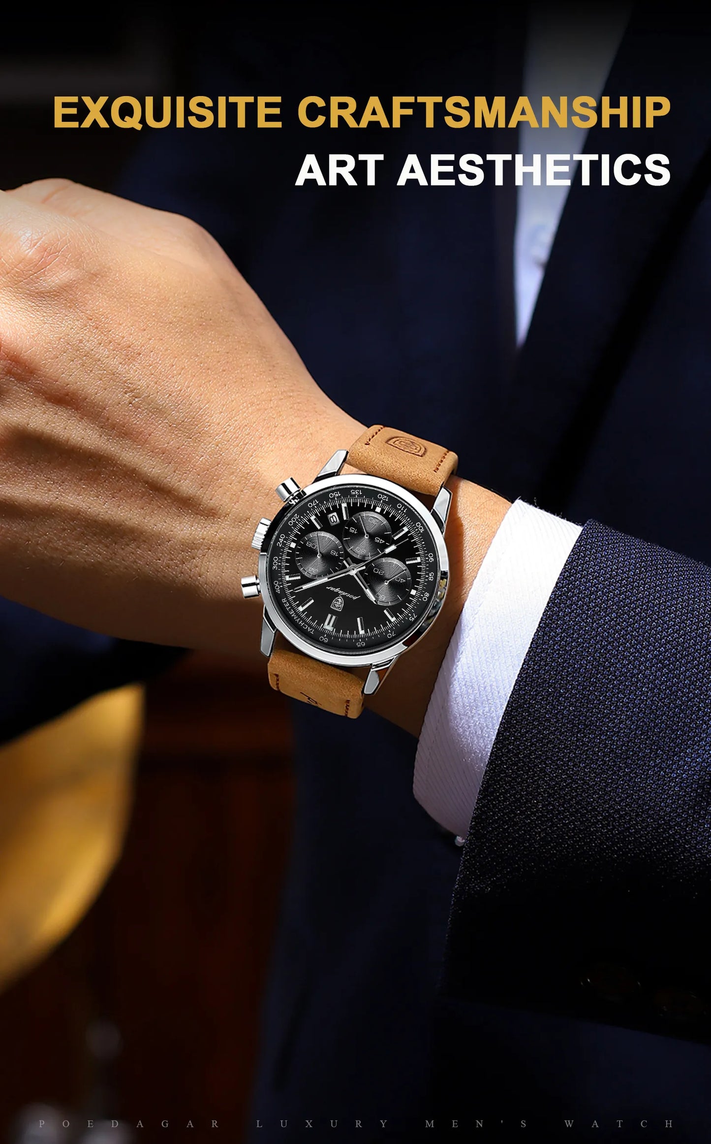 Poedagar Waterproof Fashion Watch