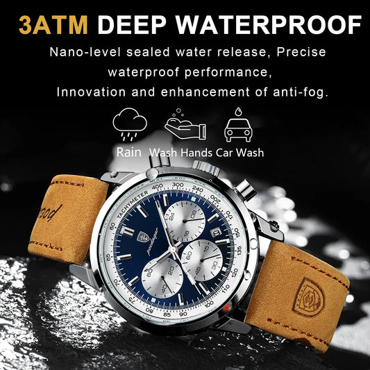 Poedagar Waterproof Fashion Watch