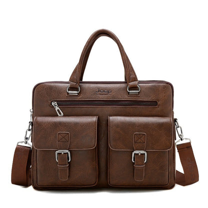 Jeep Out Pocket Leather Bag